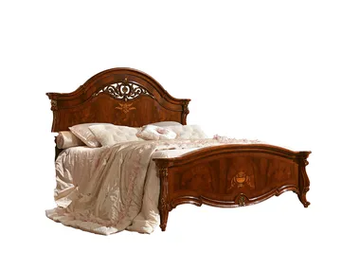 PRESTIGE - Wooden double bed by Barnini Oseo - view 2